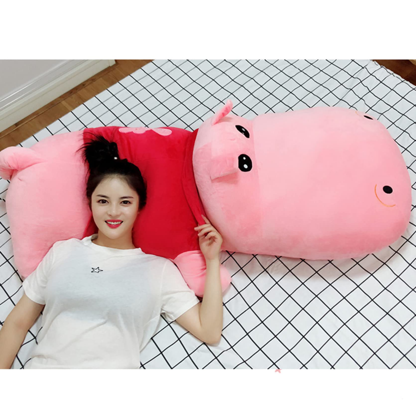 Amazon.co.jp: [ハウスXIN] カバぬいぐるみ 特大 かばぬいぐるみ かば